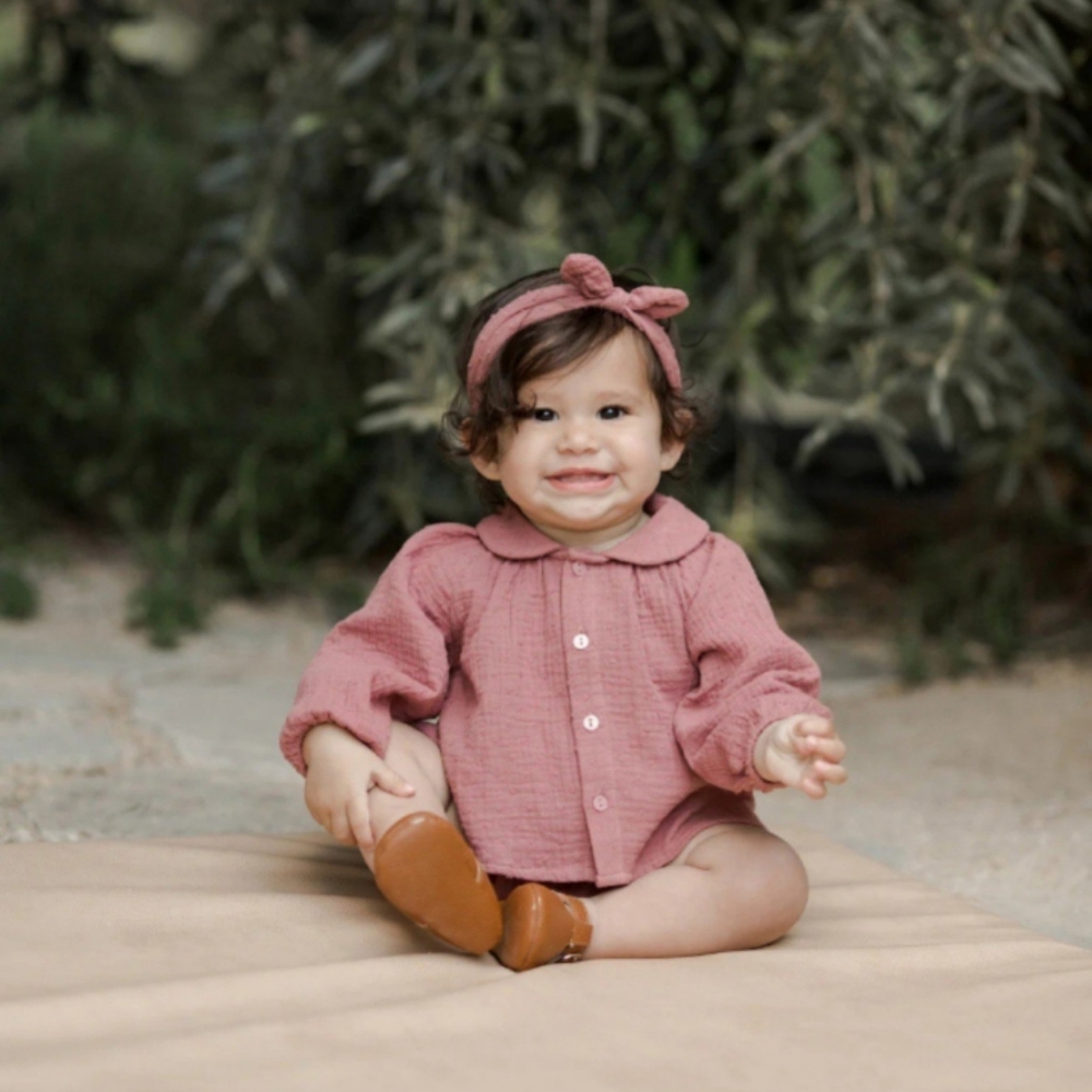 Rylee + Cru Pink Baby Matching Set